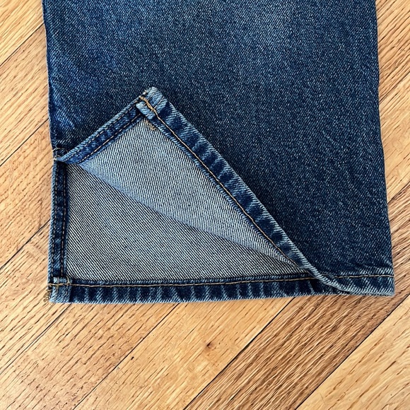 Free people We the Free Rocky Mountain Straight Leg Jeans High Waisted - Picture 6 of 14